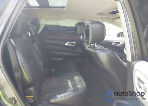 2014 Nissan Pathfinder Platinum from USA, damaged, VIN 5N1AR2MM1EC606542